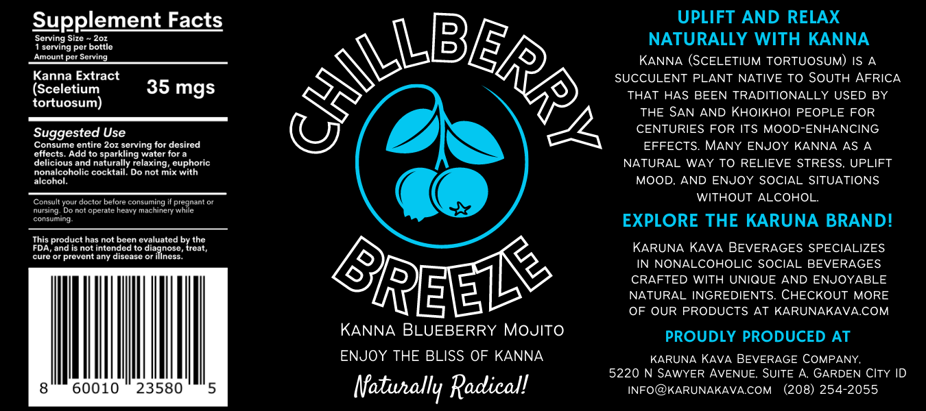 Chillberry Breeze - Kanna Shot