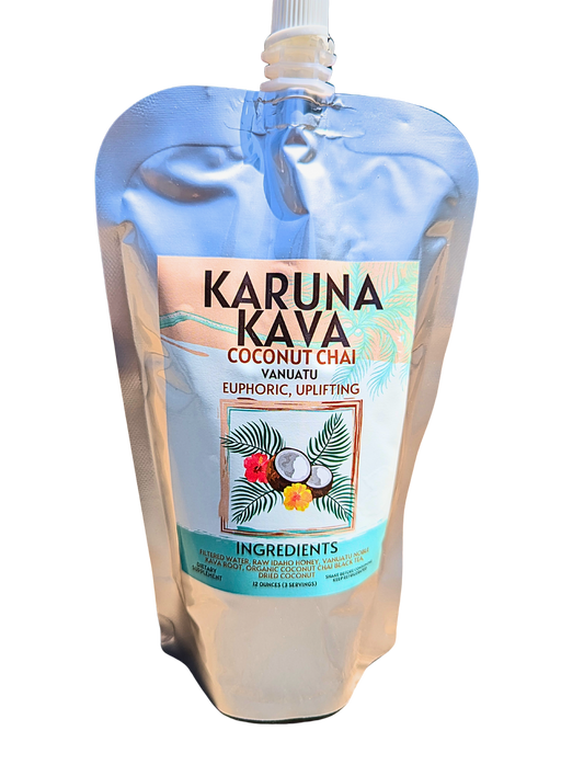 Coconut Chai Vanuatu Palarasul Kava."