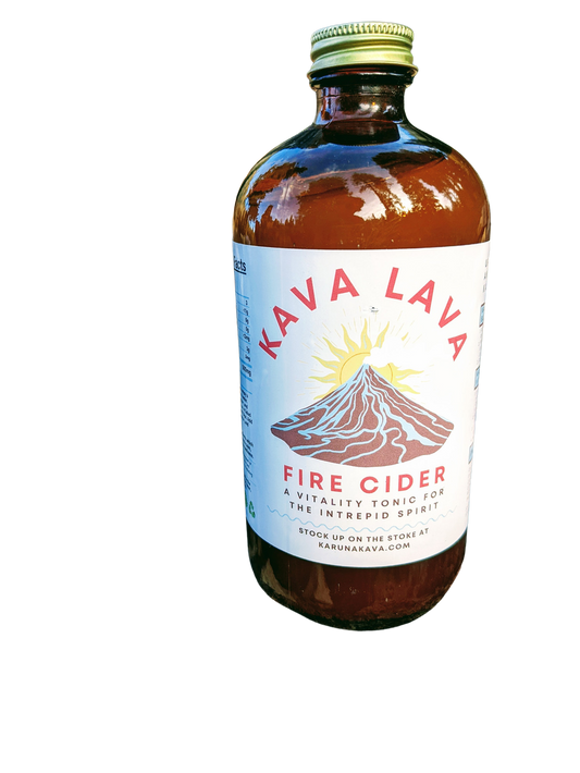 Kava Lava Fire Cider 16OZ (32 Sevings)