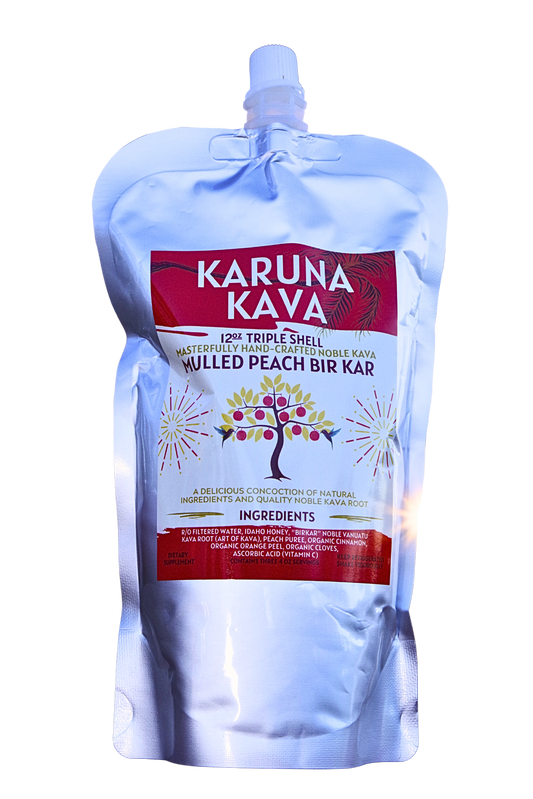 Mulled Peach Bir Kar Vanuatu Kava